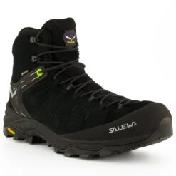 Salewa - Alp Trainer 2 Mid GTX - Chaussures De Randonnée -Chaussures Série Magasin salewa alp trainer 2 mid gtx chaussures de randonnee detail 2